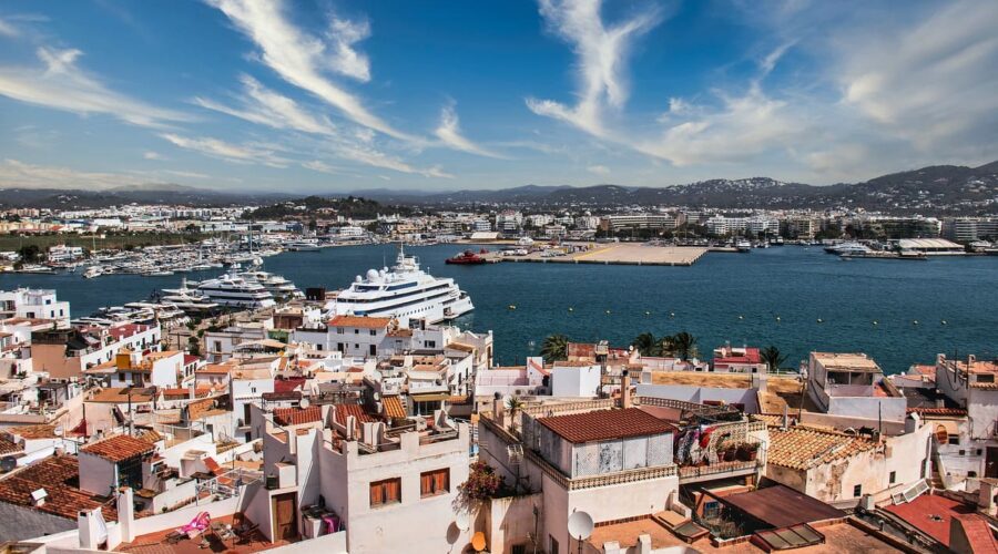 La ville d'Ibiza en famille