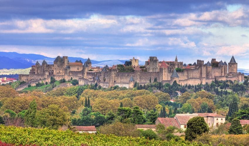 photo de la ville de carcassonne